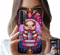 ETUI DO HUAWEI P SMART 2021 - SŁODKA KAPIBARA Z SZEJKIEM, SUPER WZORY