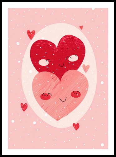 Plakat 50x70cm Ciepło Serca na Arena.pl