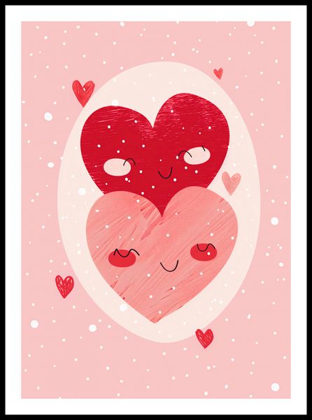 Plakat 50x70cm Ciepło Serca zdjęcie 3