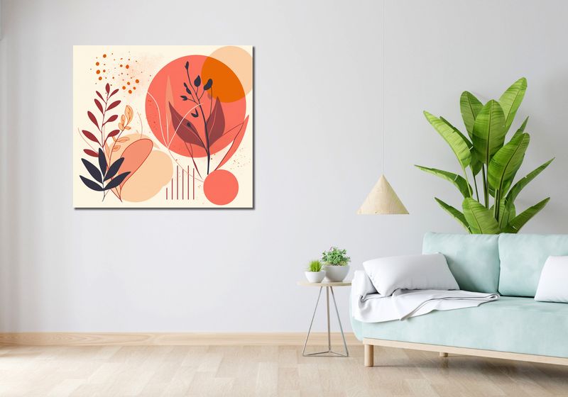 Obraz 100x90cm Ciepłe Popołudnie zdjęcie 2