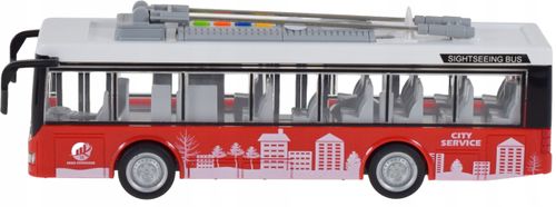 AUTOBUS SZKOLNY CITYBUS MIEJSKI NA BATERIE POJAZD BUS ZABAWKA DLA DZIECI na Arena.pl