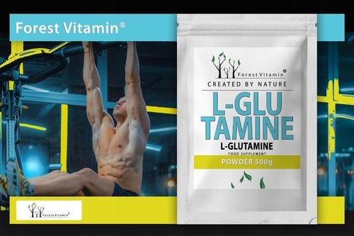 L-GLUTAMINA 500g L-GLUTAMINE 100% CZYSTE AMINOKWASY + BADANIA LABORATORYJNE na Arena.pl