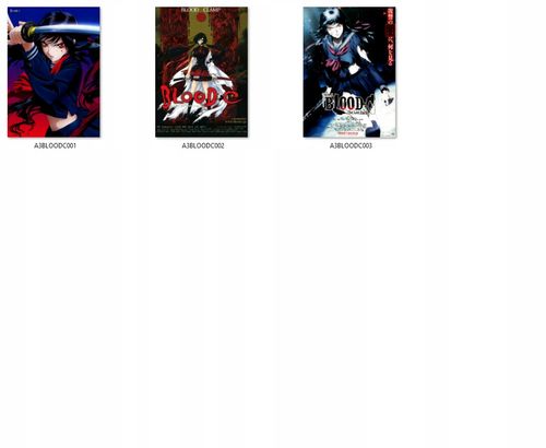 Plakat Blood-C DO WYBORU na Arena.pl