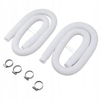 2X WĄŻ DO POMPY BASENU 32mm RURA DO POMPY BASENOWEJ 1,5 METRÓW