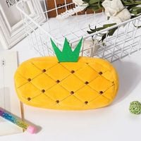 1 SZT. 20CM Uroczy Pluszowy Piórnik z Kreskówkowymi Zwierzętami, Torebka, Breloczek, Portmonetka – 8