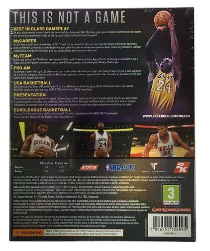 NBA 2K17 LEGEND EDITION KOBE BRYANT XBOX ONE na Arena.pl