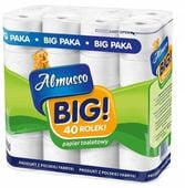 Almusso Papier Toaletowy Biały 3 warstwowy BIG 40 Rolek