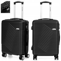 MAŁA walizka KABINOWA LEKKA bagaż PODRĘCZNY na kółkach ABS mocna L SAPPHIRE