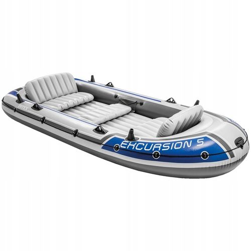 Łódź Intex 68325 EXCURSION 5 Set INTEX szary na Arena.pl