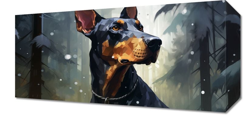 Obraz 40x20cm Odwaga w Oczach zdjęcie 1