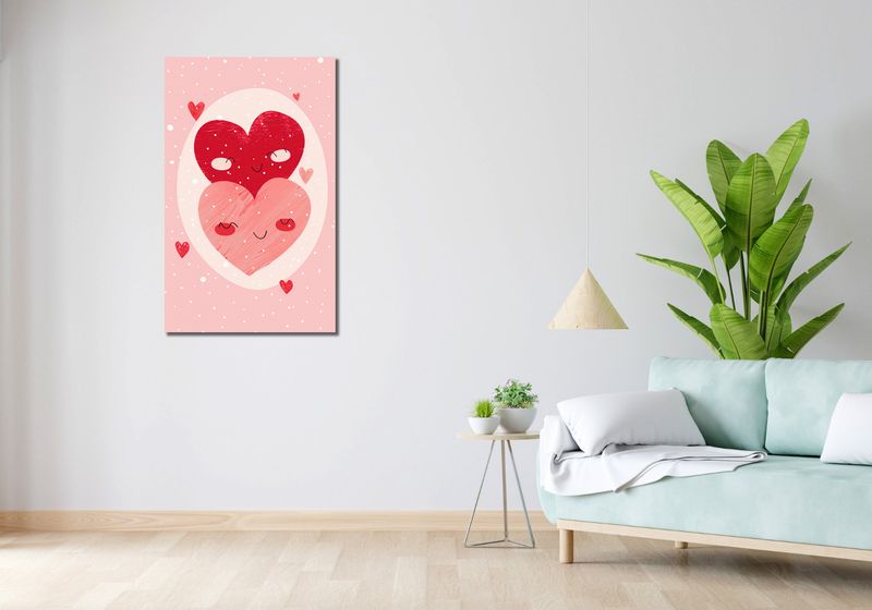 Obraz 60x100cm Ciepło Serca zdjęcie 2