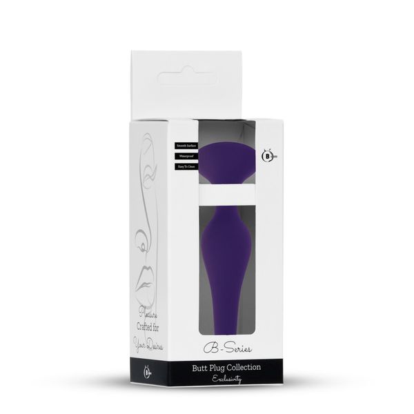 Plug-Silicone Plug Purple - Extra Large zdjęcie 1