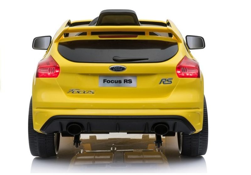 Auto na akumulator Ford Focus RS Żółte zdjęcie 9