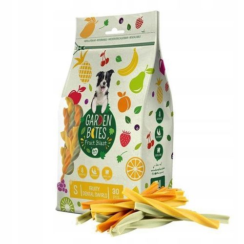 GARDEN BITES FRUITY DENTAL SWIRLS S 30 pcs na Arena.pl