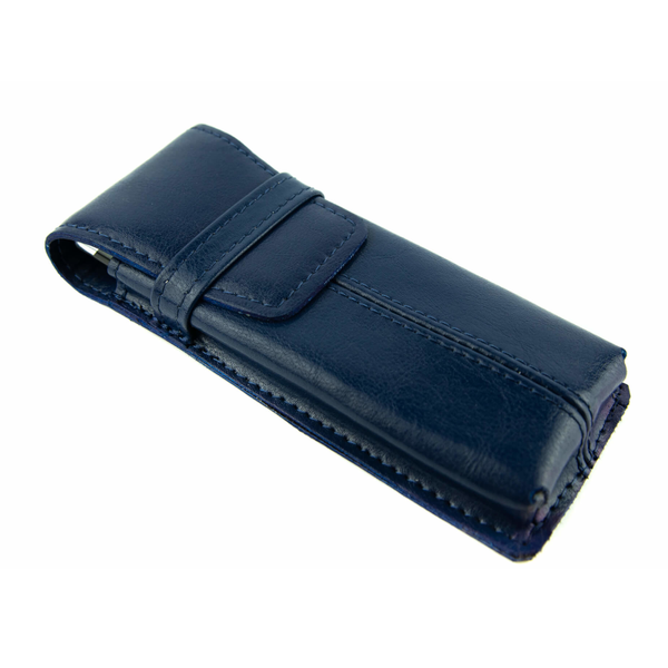 061 Piórnik Duży twardy - granat KEMER zdjęcie 1