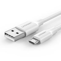 2 x Kabel UGREEN US289 Micro USB 2m Szybkie Ładowanie i Transfer Danych Bia