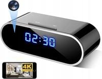 BUDZIK UKRYTA KAMERA SZPIEGOWSKA FULL HD ZEGAR LED ŚLEDZENIE