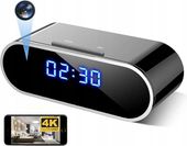 BUDZIK UKRYTA KAMERA SZPIEGOWSKA FULL HD ZEGAR LED ŚLEDZENIE