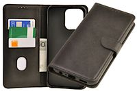 Etui portfel Wallet do Oppo A6x czarny