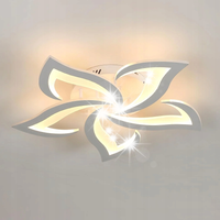 LAMPA SUFITOWA LED PLAFON NOWOCZESNY ŻYRANDOL 60W 3000K DO SYPIALNI
