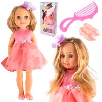Lalka do Czesania Stylizacji Fryzur Włosów Baletnica z Grzebieniem