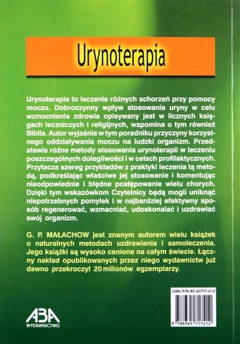URYNOTERAPIA WYD 2022 MAŁACHOW GIENNADIJ KSIĄŻKA na Arena.pl