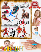 Duży Zestaw Mega Tatuaży zmywalnych - Jordan