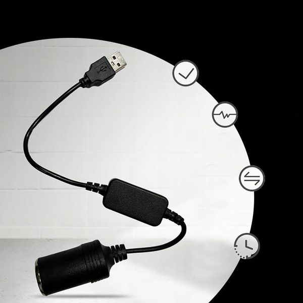UADAPTER AUTO KONWERTER USB GNIAZDO ZAPALNICZKI zdjęcie 11