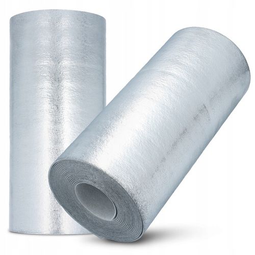 EKRAN ZAGRZEJNIKOWY ODBIJAJĄCY CIEPŁO 10m Mata Aluminiowa Pianka IZOLACYJNA na Arena.pl