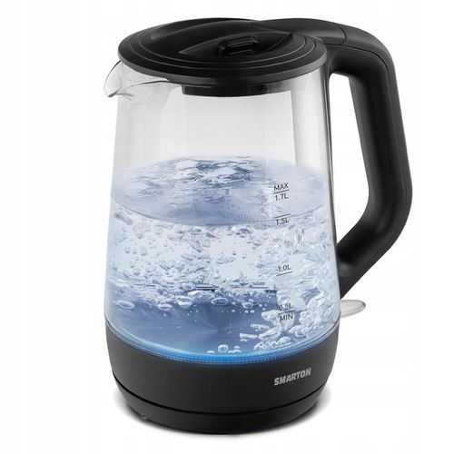 Czajnik Elektryczny 1,7L Szklany Podświetlany SMARTON WK 400 2200W na Arena.pl