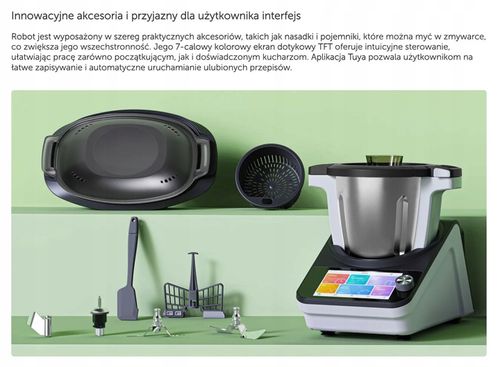 Wielofunkcyjny robot kuchenny Extralink Smart Life Cooking Robot ECR-K3501 na Arena.pl