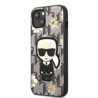 karl lagerfeld klhcp13spmnfik1 iphone 13 mini 5,4 szary/grey flower