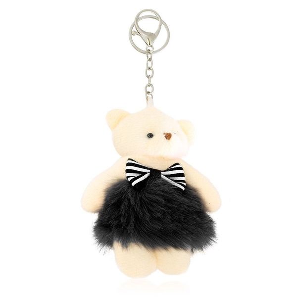 Brelok Miś w czarnej spódniczce zdjęcie 1