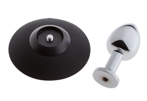 malesation alu plug with suction cup small, chrome na Arena.pl