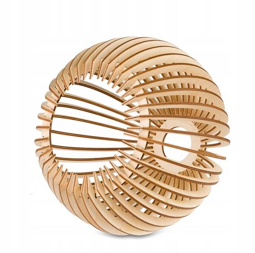 Klosz DREWNIANY do lamp na E27 LOFT KULA 40 drewno na Arena.pl