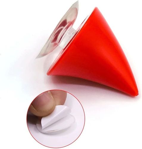 Rogi do kasku kolorowe 2szt Czerwony na Arena.pl