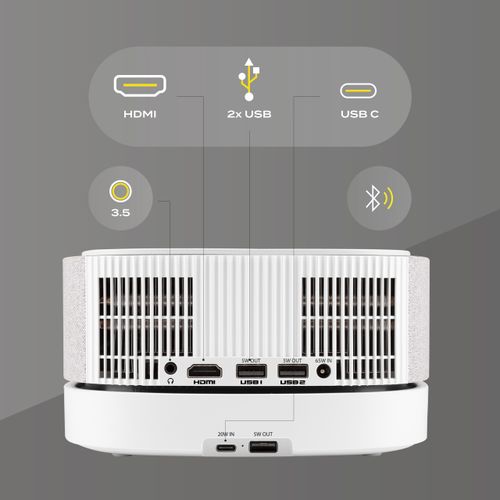 Projektor multimedialny Overmax Multipic 4.5 LED Full HD Wi-Fi Bluetooth na Arena.pl