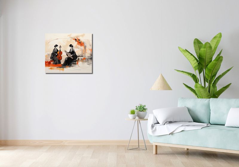 Obraz 60x50cm Harmonia Ciszy zdjęcie 2