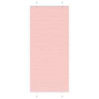 Roleta plisowana różowa 85x200 cm Szerokość tkaniny 84,4 cm