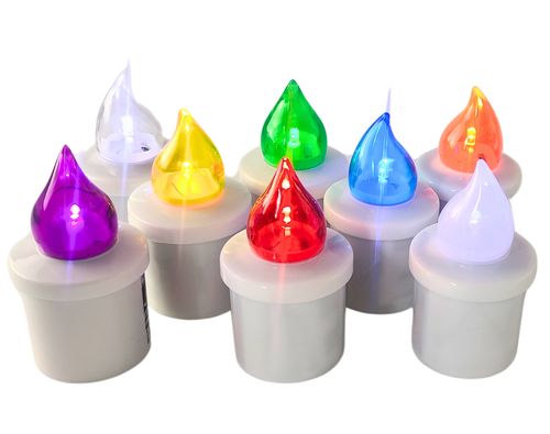 Wkład LED do zniczy kapliczek SUBITO Comet czerwony do 2400h 1szt. na Arena.pl