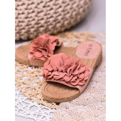 Pudrowe Klapki Espadryle r.41 na Arena.pl