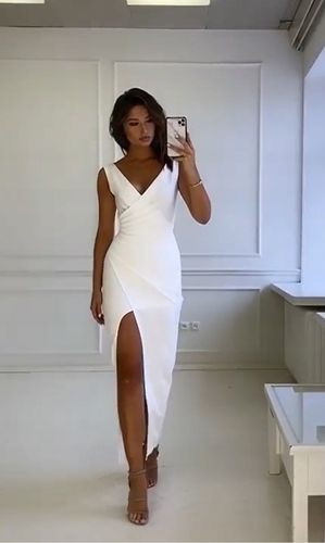 Zoja ECRU SUKIENKA na jedno ramię ślubna L na Arena.pl