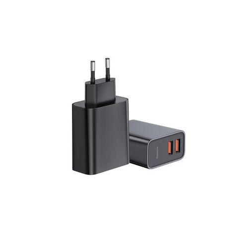Baseus Speed Dual Ładowarka QC3.0 Adapter 30W 2xUSB na Arena.pl