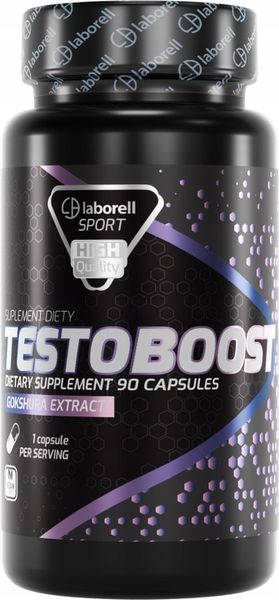 Laborell Testoboost booster testosteronu Tribulus terrestris 90 kapsułek zdjęcie 1