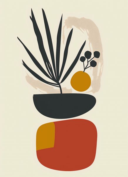 Plakat 40x55cm Botaniczny Wgląd zdjęcie 1