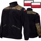 Polar wojskowy Bluza polarowa WOJSKO MORO Wz93 GRUBY CIEPŁY gr 700 r.