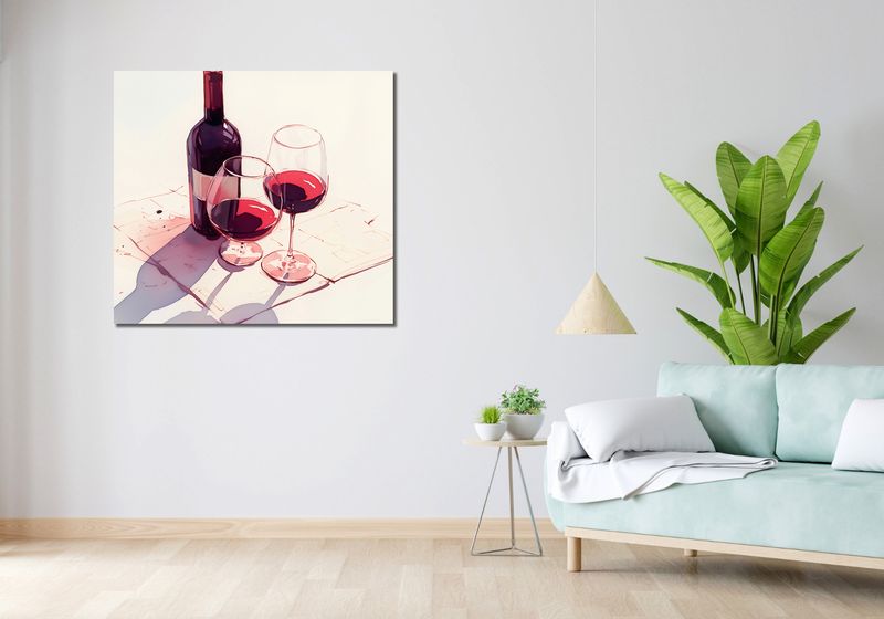 Obraz 100x90cm Winiarskie Klimaty zdjęcie 2