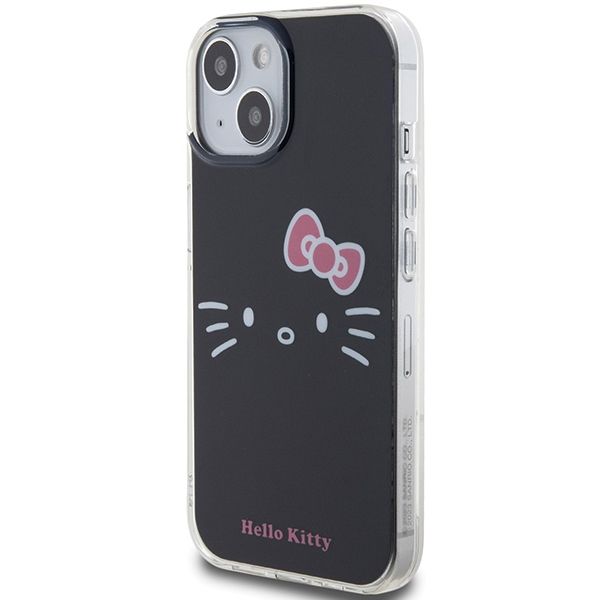 Etui Hello Kitty do iPhone 15, iPhone 14, iPhone 13, Czarny zdjęcie 2