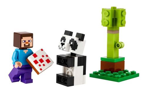 30672 - lego minecraft - steve i mała panda na Arena.pl