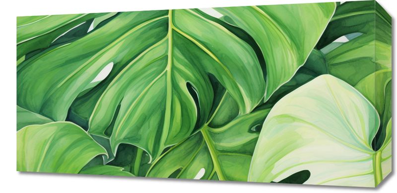 Obraz 60x30cm Tajemnice Liści zdjęcie 1